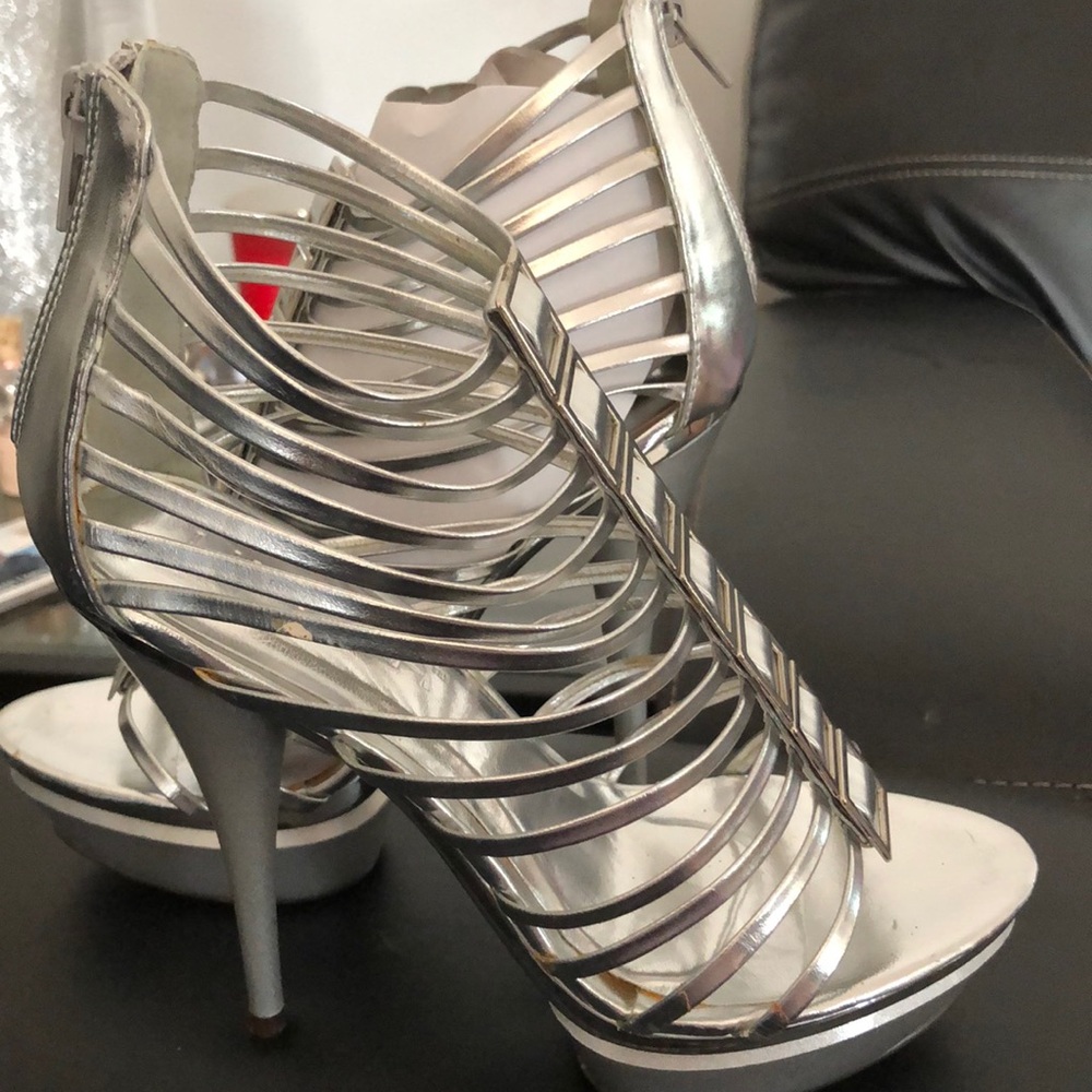 Liliana silver shoes
